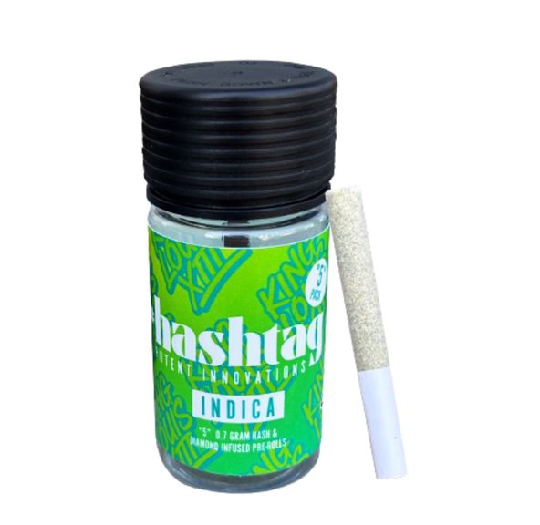 Hashtag Infused Pre-roll 5pk King Louis XIII 3.5g