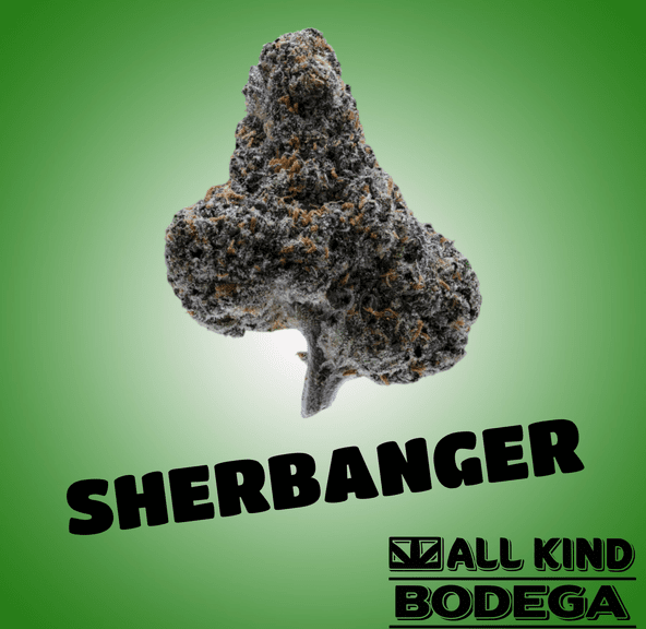 Sherbanger 3.5g Flower (@jarcannabis2.0)