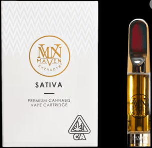 Maven Genetics - Orange Sapphire - Gold Blend Cartridge - 1g - Sativa