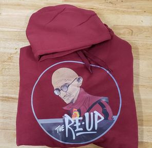 PRE-ORDER ONLY *Deal! $29 (2X-LARGE) Burgundy Thriller Hoodie - The Re-Up + Preroll