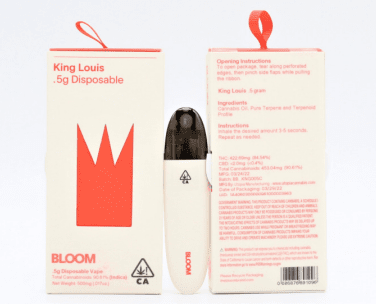 0.5g King Louis XIII Disposable - BLOOM SURF