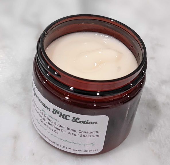 Full Spectrum THC Lotion - 200mg total - 2oz jar