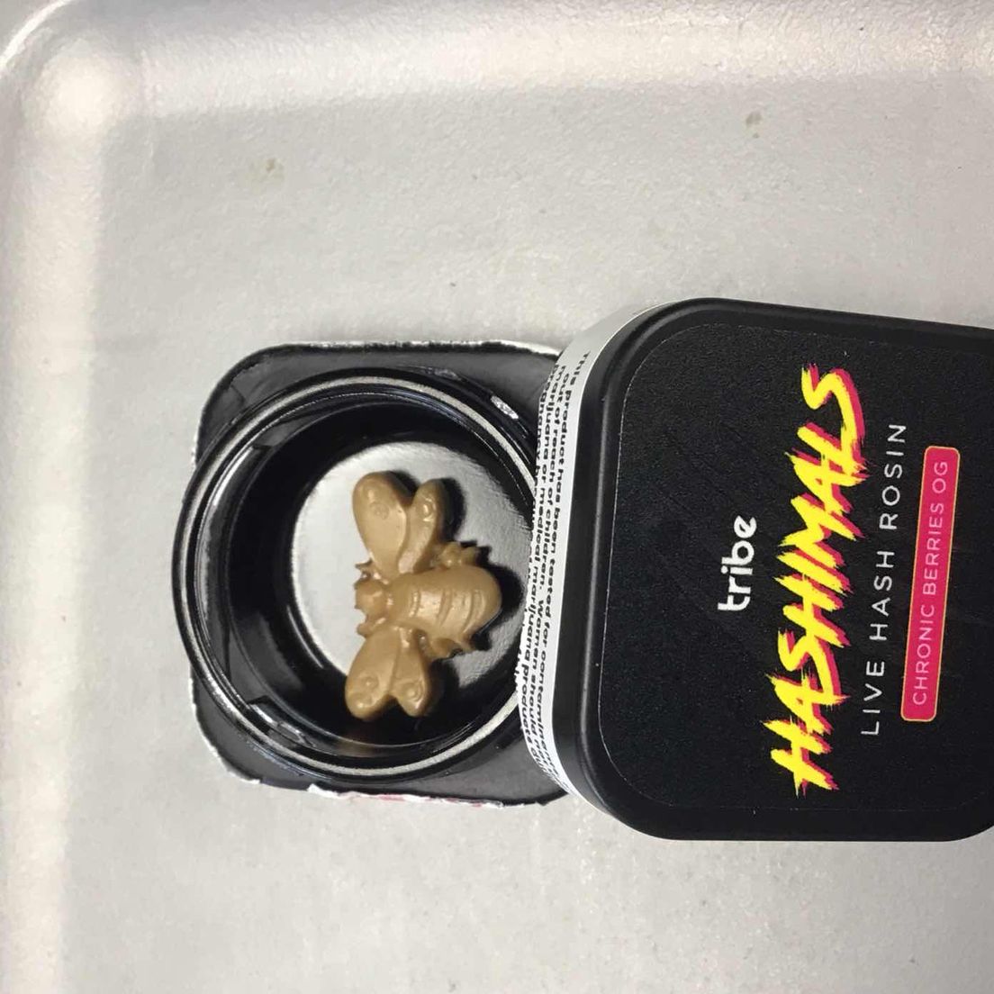 Bumble Bee Chronic Berries OG Hashimals Live Hash Rosin 1g