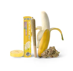 Kolas Diamond Infused Flavored Pre-roll Banana Kush 1g