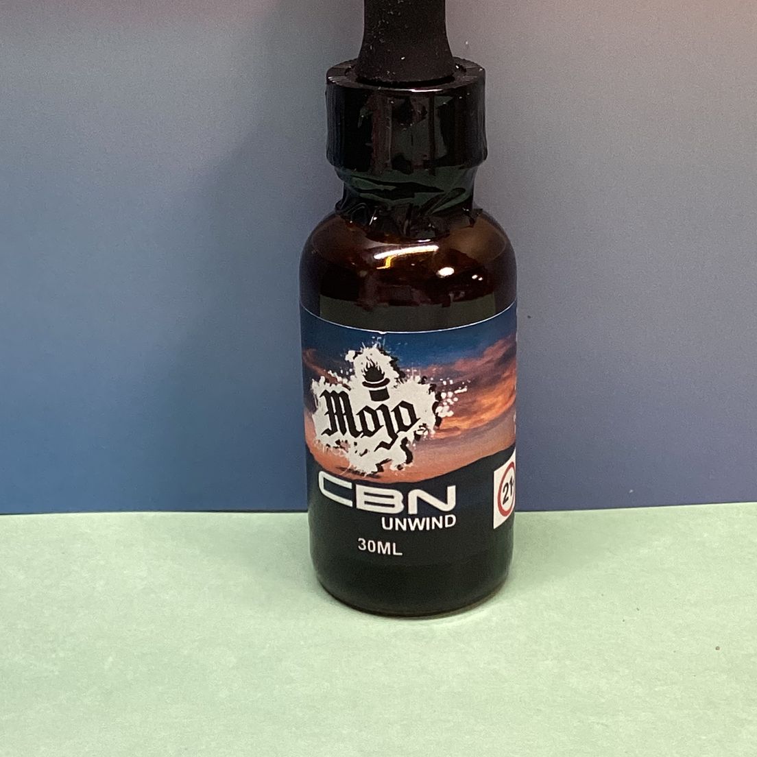 Mojo Edibles- Unwind- CBD- Tincture- Drops- 600mg