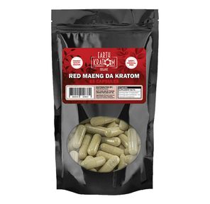 65ct Red Maeng Da Kratom Capsules