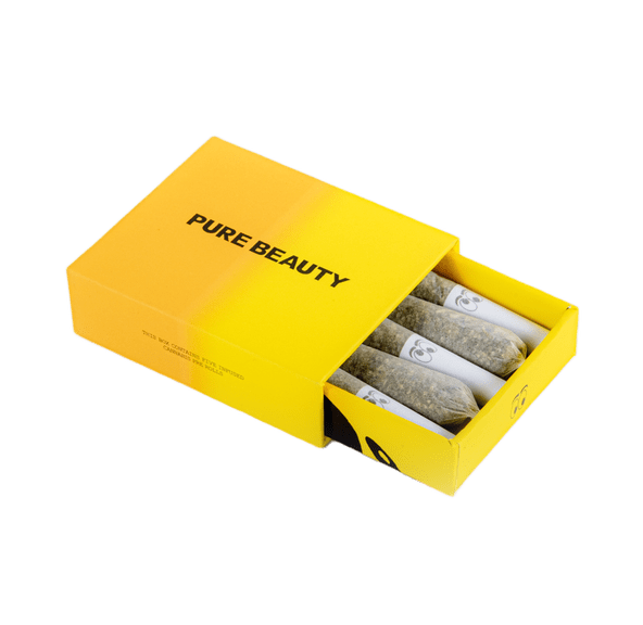 Pure Beauty | Infused Prerolls | 5 x .4g | Solventless | Sativa