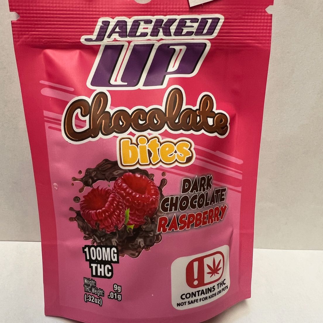 Chocolate Raspberry Bite 100mg Jacked Up