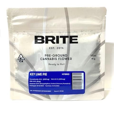 A. Brite 14g Pre-Ground Shake - Quality 7.5/10 - Key Lime Pie