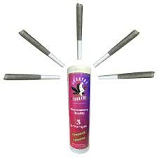 Country Cannabis - 1g Infused Pre-Roll 5 Pack - Boysenberry Waffle