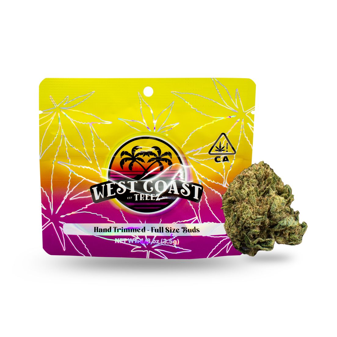 West Coast Treez - Grape Ape - Indica - Classics 3.5g