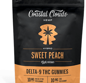 Coastal Clouds Gummies - Sweet Peach