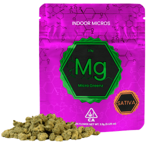 Micro Greenz | Indoor Flower | 14g | H | LCG x White Runtz |