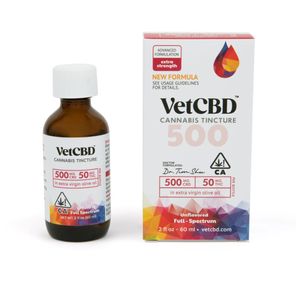 Vet CBD | Tincture | 2oz | Full Spectrum | Extra Strength