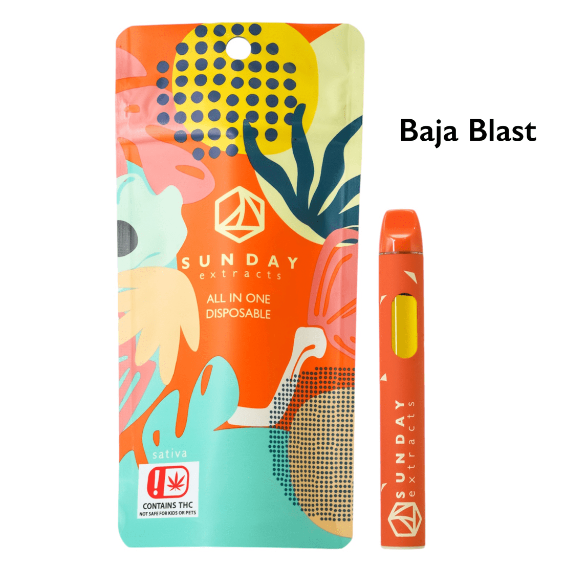 SUNDAY EXTRACTS BAJA BLAST DISPOSABLE 2G