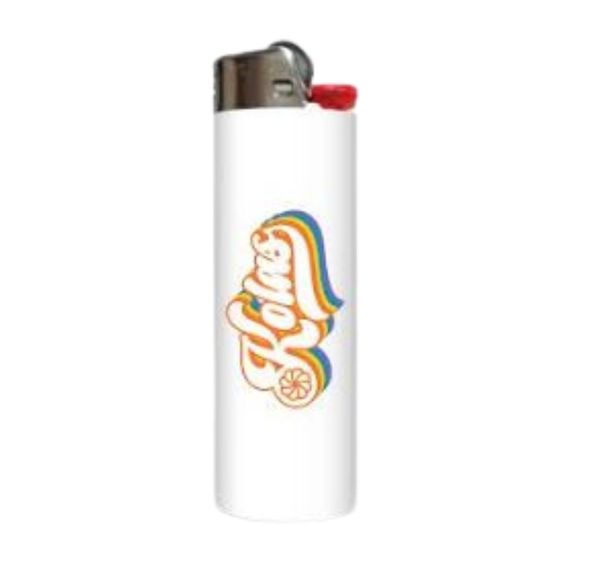 Kolas Branded Lighter BIC 70's Logo Assorted