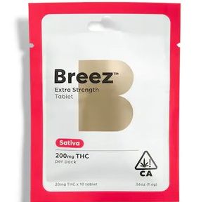 Extra Strength Tablet Travel Packs (Sativa, 200 MG THC)