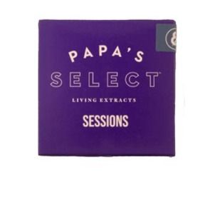 Sessions Ceme de Papaya Live Rosin Badder 1g