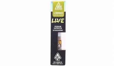 ABX Live Resin Lemon Haze Vape Cartridge (1g)