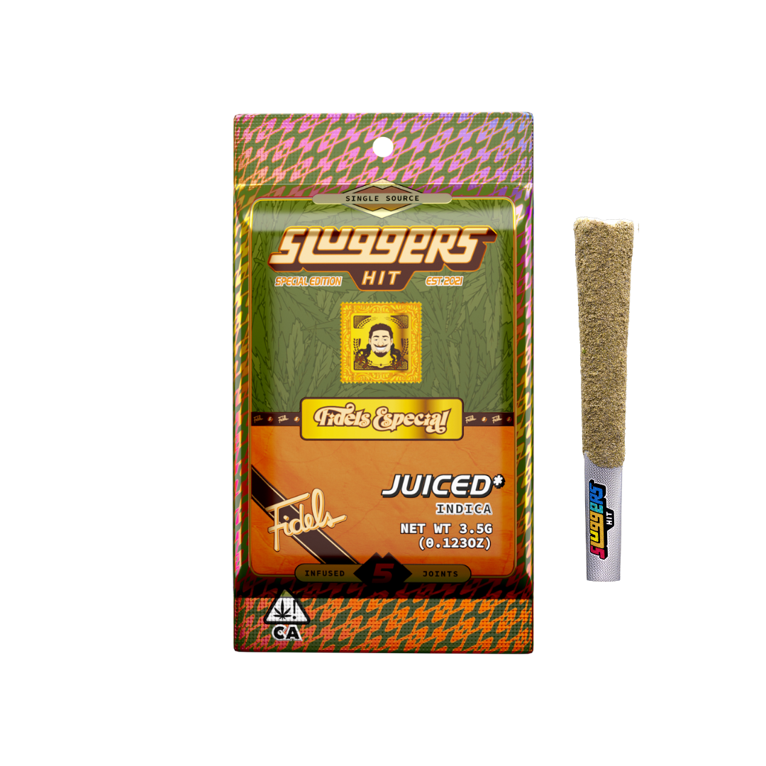 Sluggers X Fidels - Fidels Especial Infused Prerolls 5pk - 3.5g