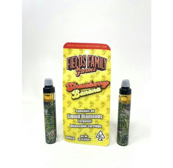 Fields Family Farmz - Strawberry Banana - 1g Disposable Vape 1g