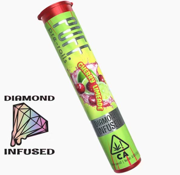 Cherry Limeade - Diamond Infused Pre Roll 1g
