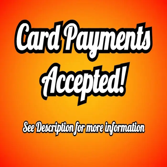 Card Payments Accepted!