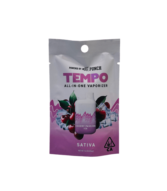 Tempo - AIO Cherry Passion Ice 1g Disposable