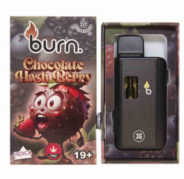 3 Gram Burn Disposable – Chocolate Hash Berry (3 Gram)