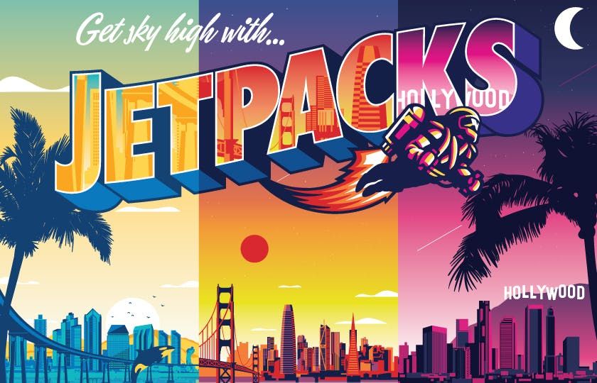 Jetpacks JETPACKS (BIG BANG) - INFUSED PREROLLS - INDICA - NICE CREAM  Cannabis For Sale - Mr. Nice Guy Dispensary CA & OR