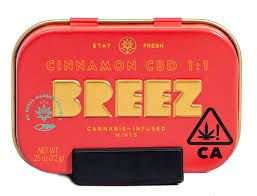 Breez - Cinnamon CBD 100mg + 100mg