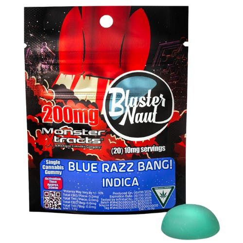Blaster Naut - Blue Raz bang - 200mg