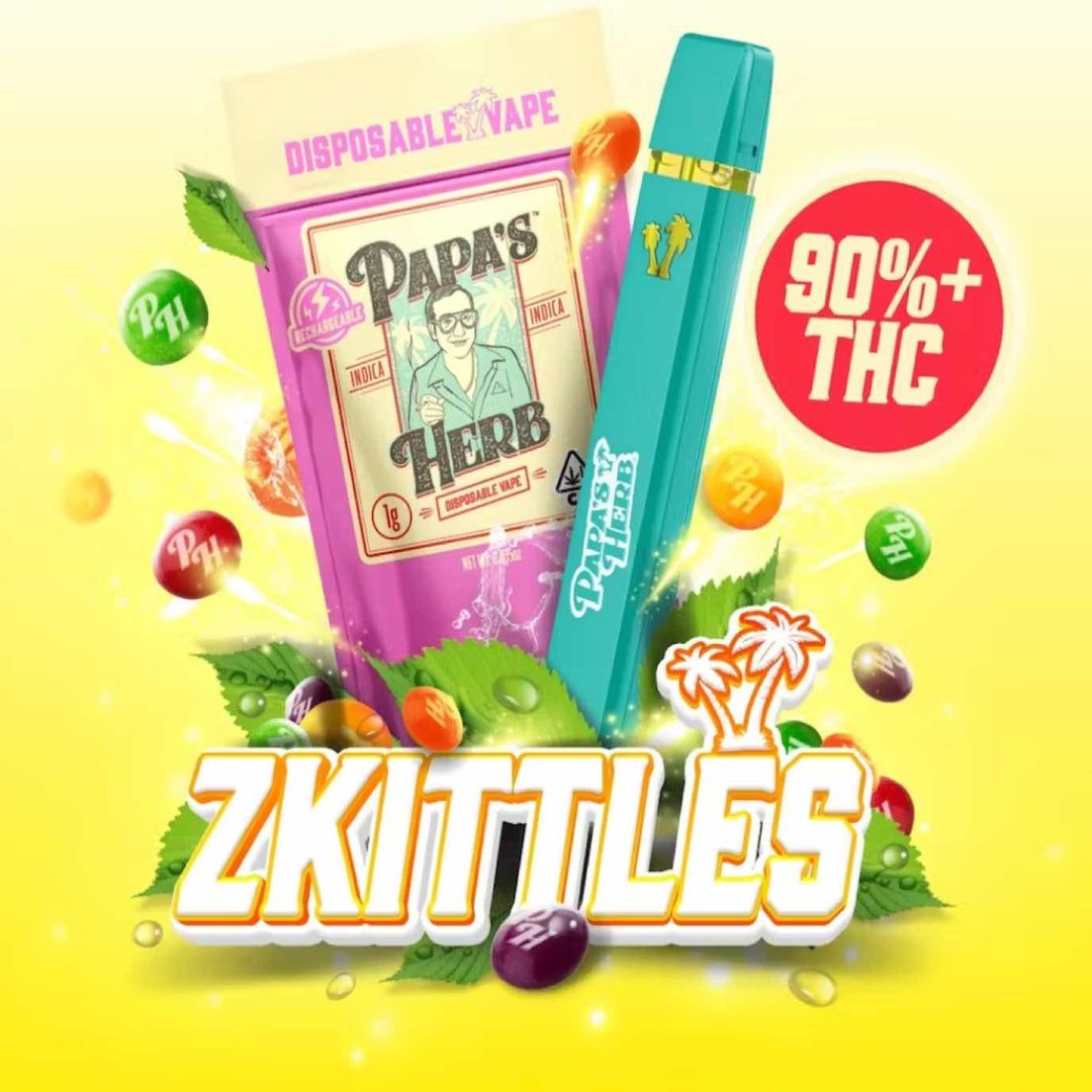 Papas Herb - All In One Vape Cart - 1g - ZKTLZ
