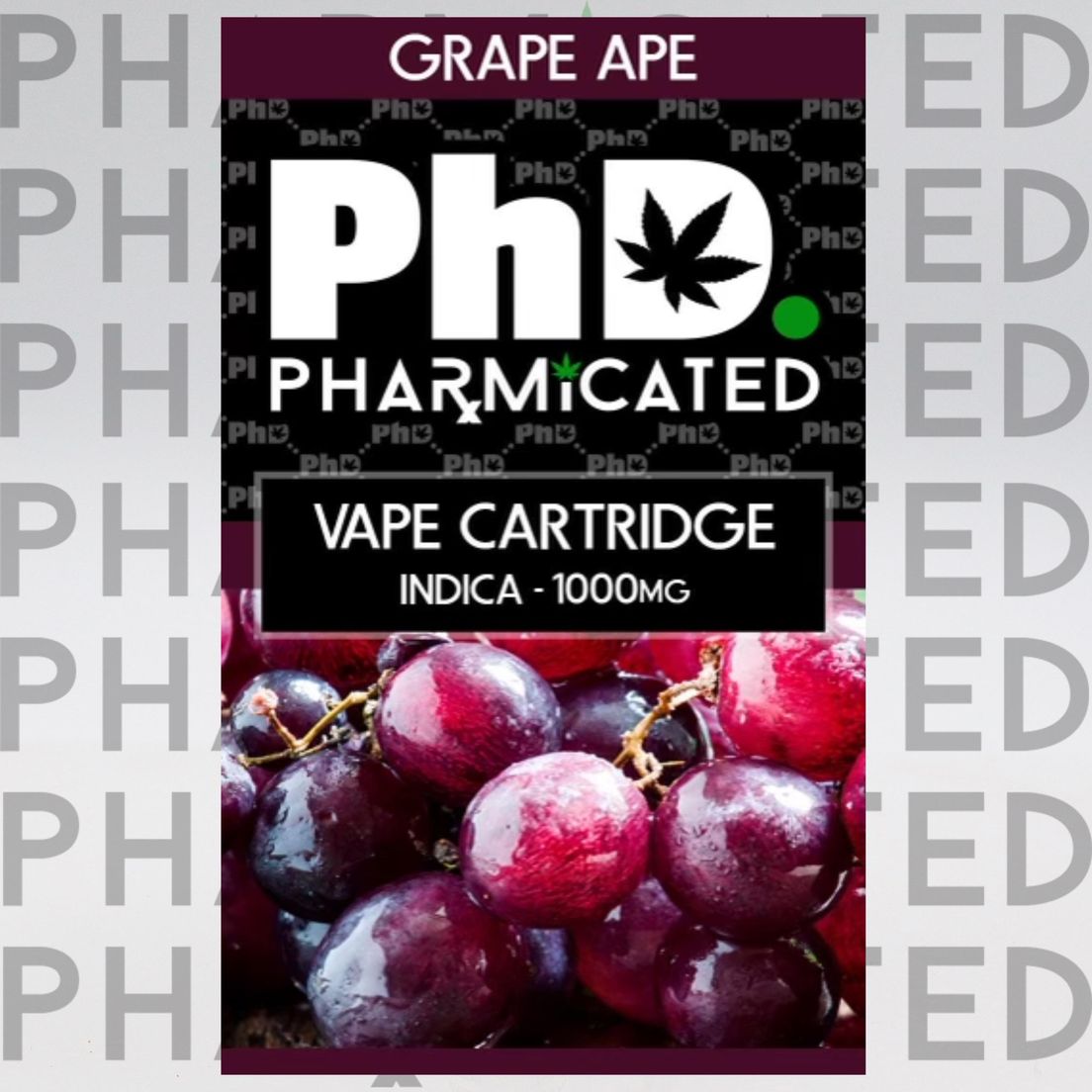 PHARMICATED GRAPE APE CART 1G