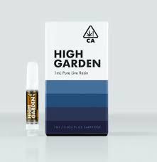 High Garden - White Raspberry (1ml Pure Live Resin Cartridge) 1g