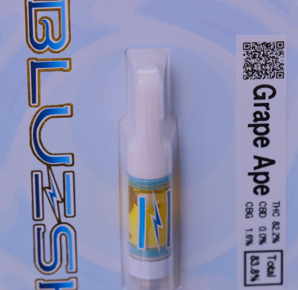 Blue Sky- Grape Ape- Distillate Cart- .5 g