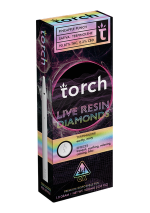 G. Torch 1g Live Resin Diamonds Disposable - Tropicana Banana (S)