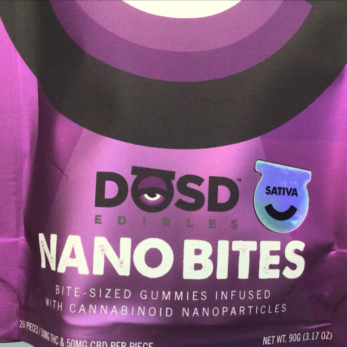 DOSD - Grape Sativa (CBD:THC) 1:1