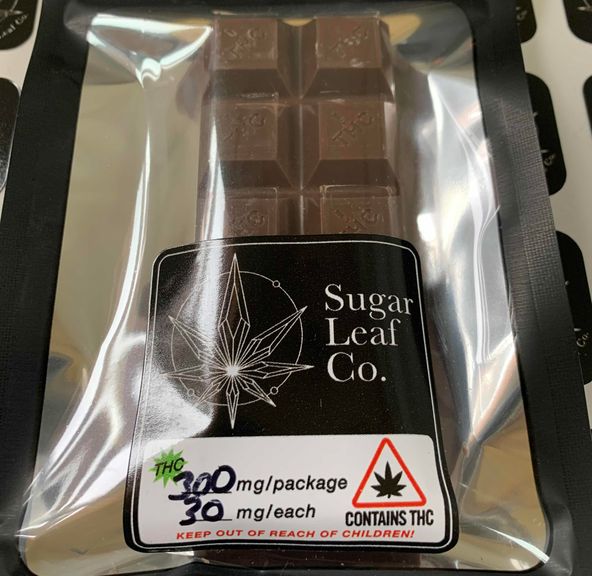 300mg Chocolate Bar (10 servings)