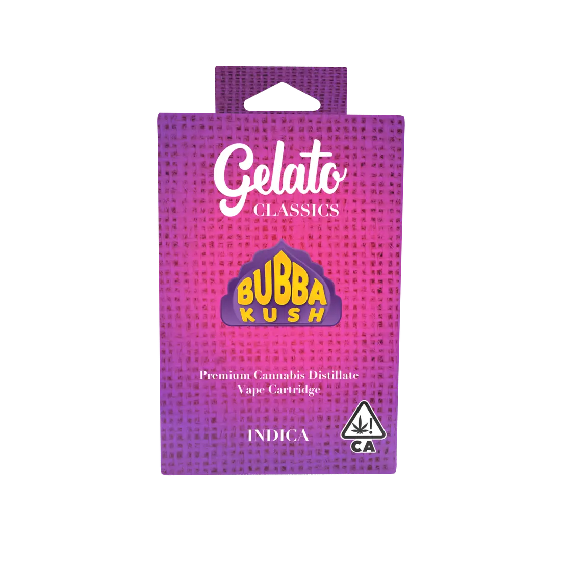Gelato Classics Cartridge Bubba Kush 1g