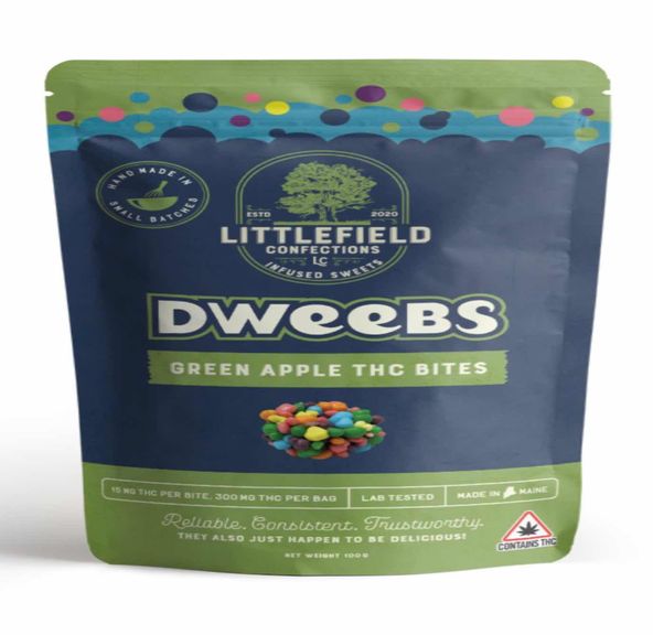 Green Apple Nerd Bites 300mg
