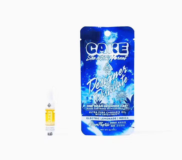 Cake - Electric Lemonade 510 Vape Cartridge 1g