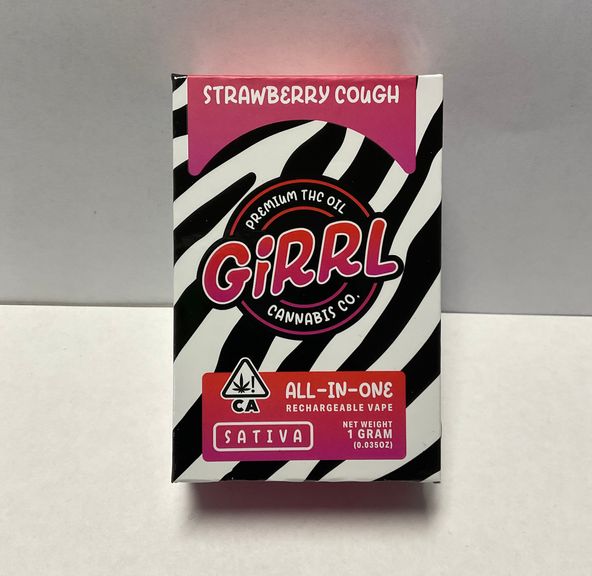 Girrl All-In-One 1G - Strawberry Cough