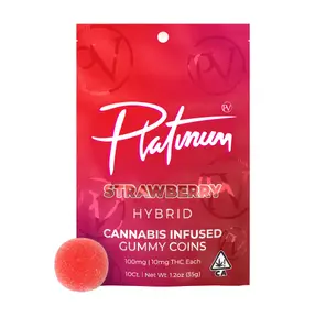 1. Platinum | Gummies | 10pc | Strawberry