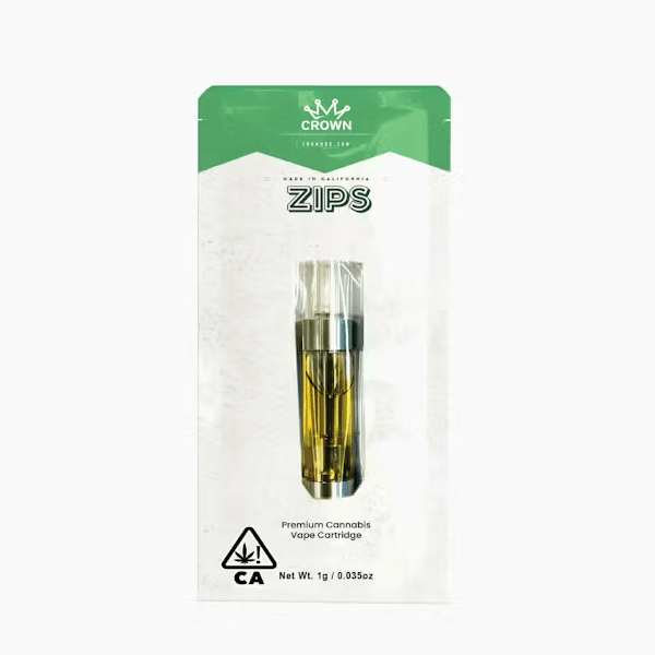 Zips by Crown Cookie Wreck Vape Cartridge