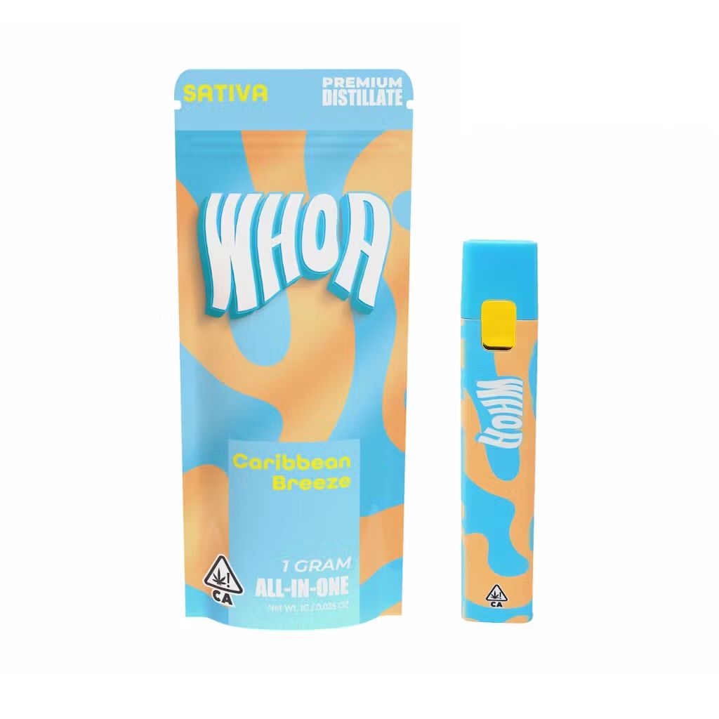 WHOA Caribbean Breeze AIO Vape 1G
