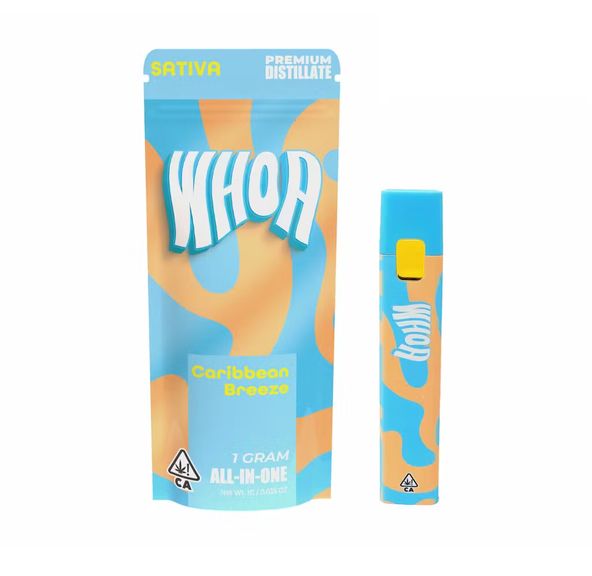 WHOA Caribbean Breeze AIO Vape 1G