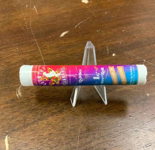Zkittles Country Cannabis Infused Preroll 1g