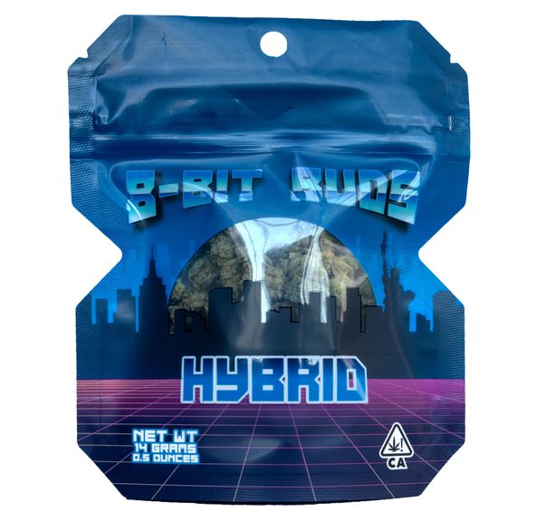 8 Bit Buds "Aqua Mintz " (H) Half Ounce