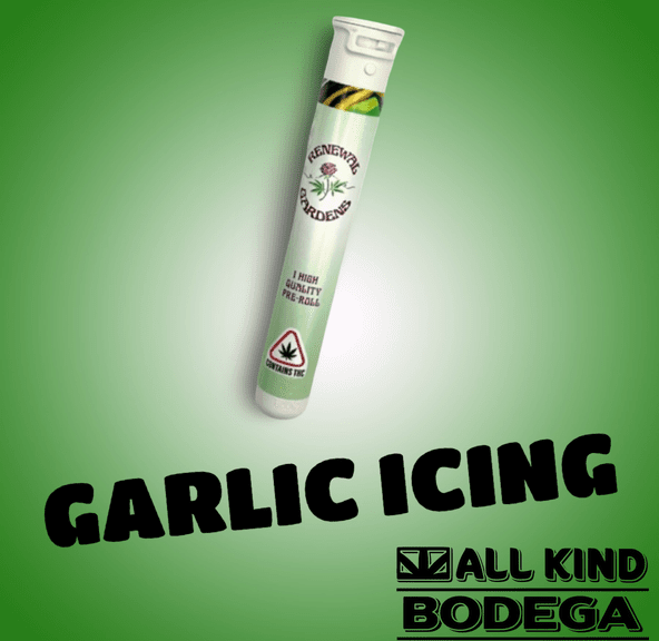 Garlic Icing .5g Preroll 2 Pack (Total Weight 1g) (@RenewalGardens)